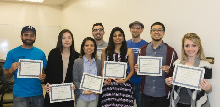 Spring 2017 Fellowship Award Winners