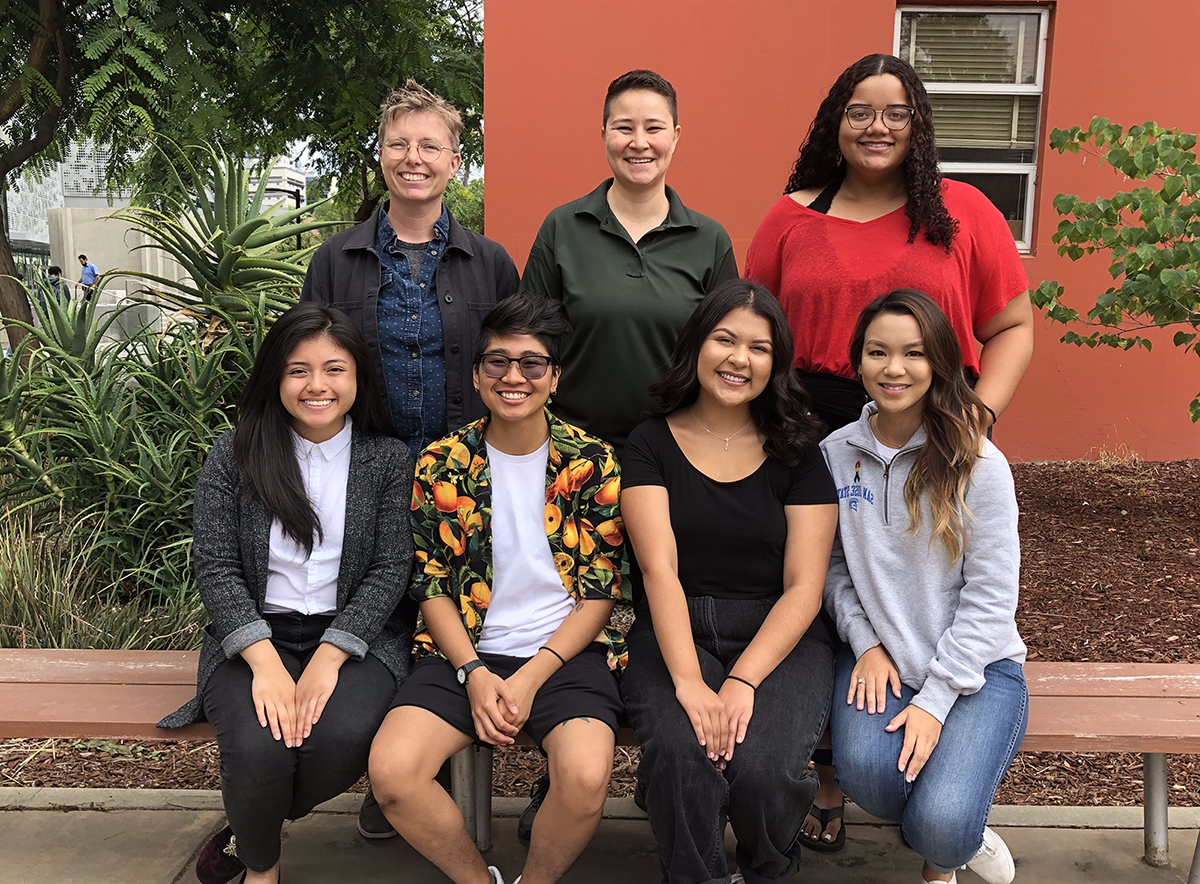 Gender Equity Center staff posing for a group photo.