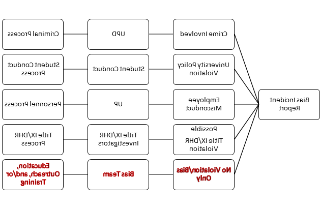 Bias Incident Resource Team Process Flowchart