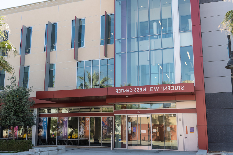 exterior of the Student Wellness Center